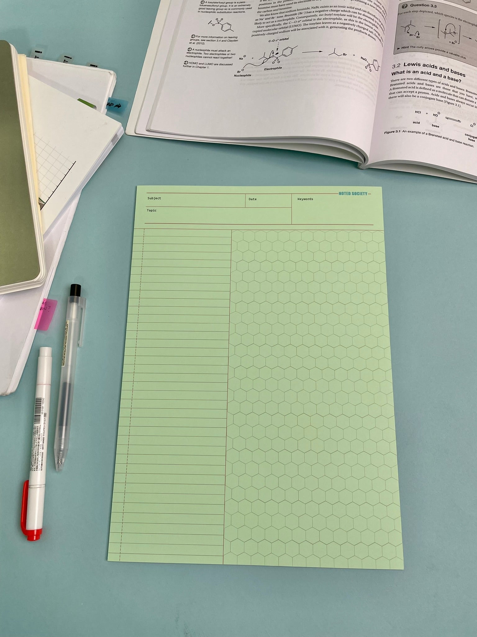 Organic Chemistry Notepad