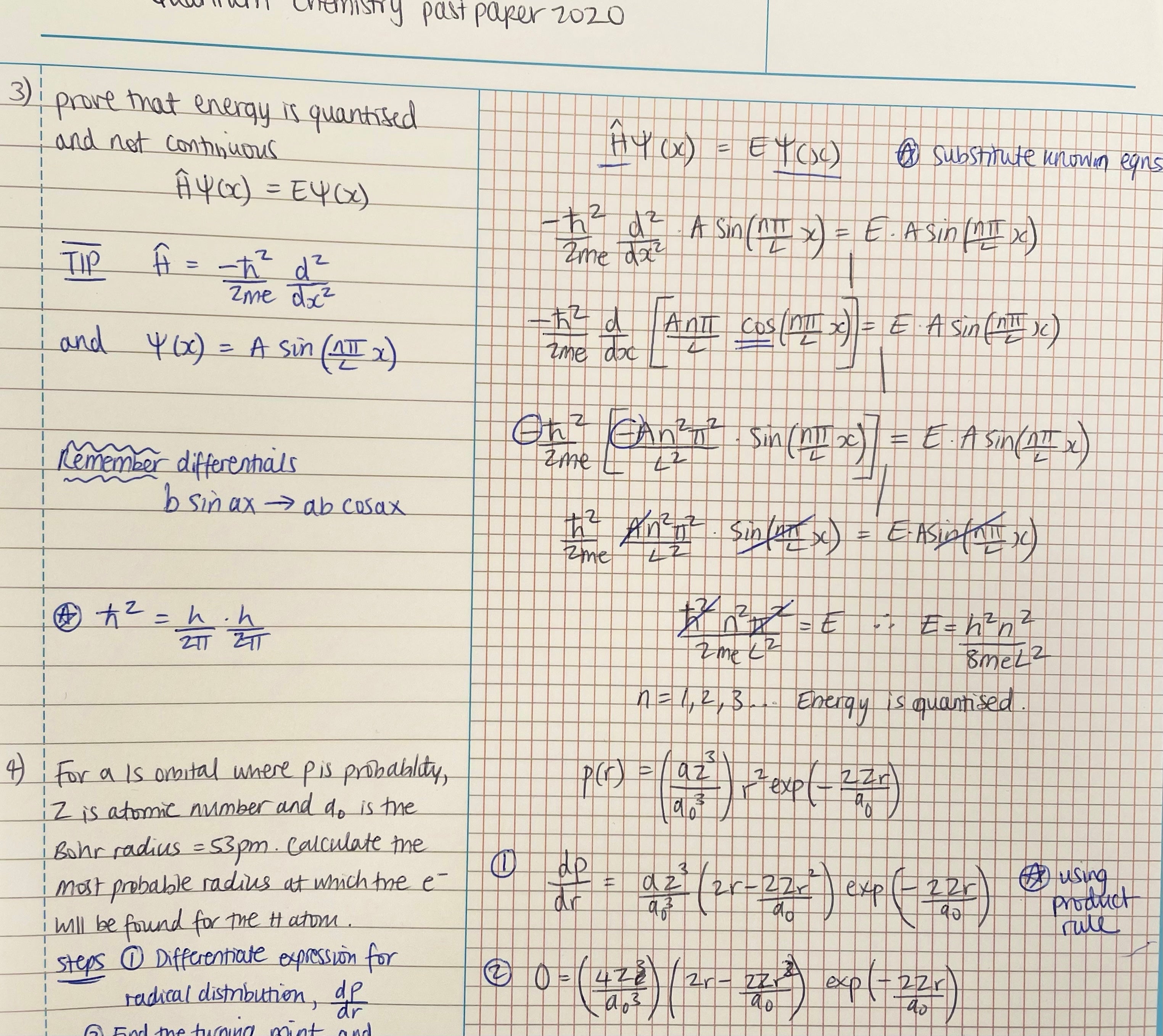 maths notepad