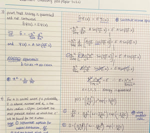 Organic Chemistry Notepad