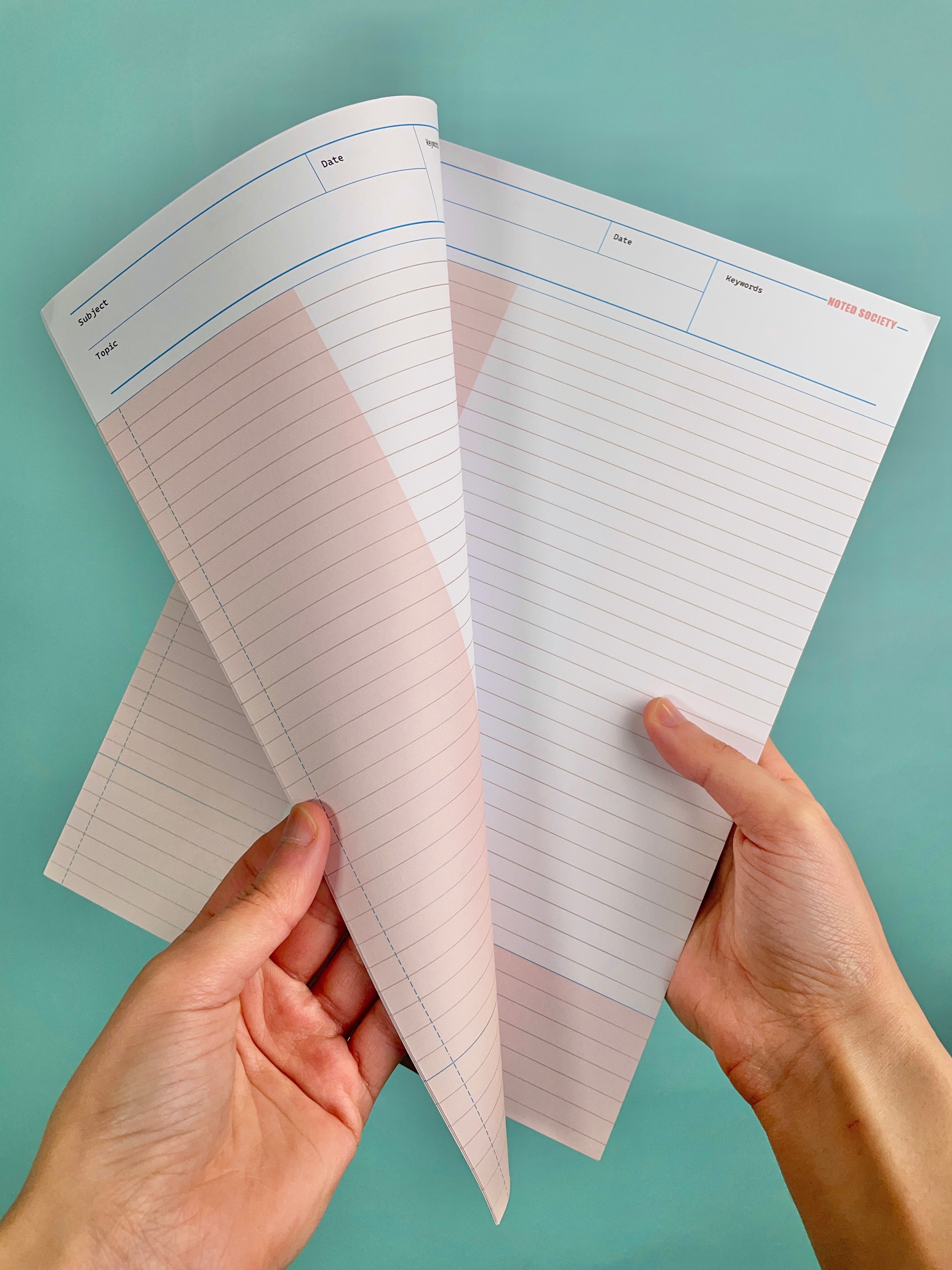 Cornell Notes Notepad