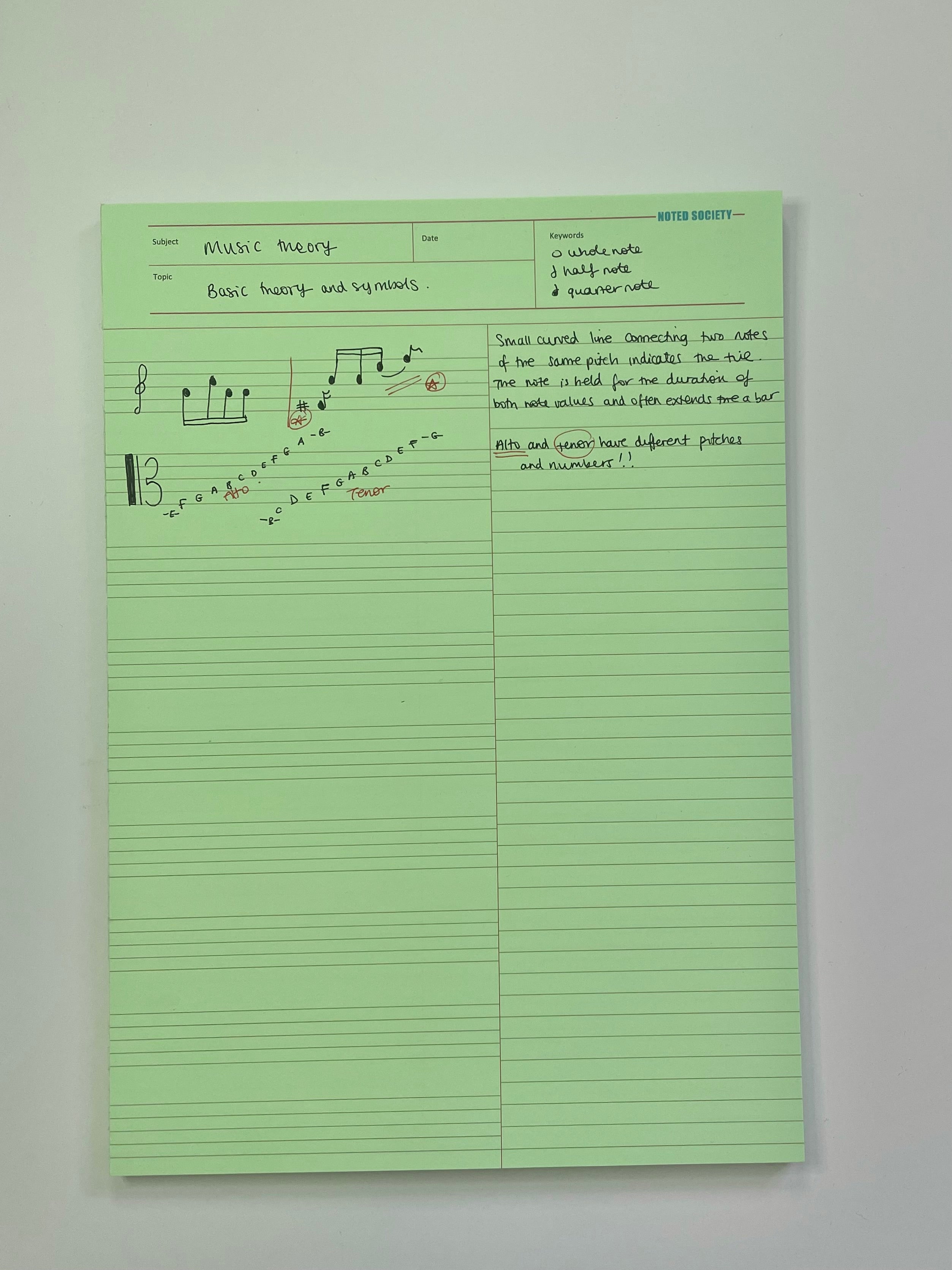 Music Notepad