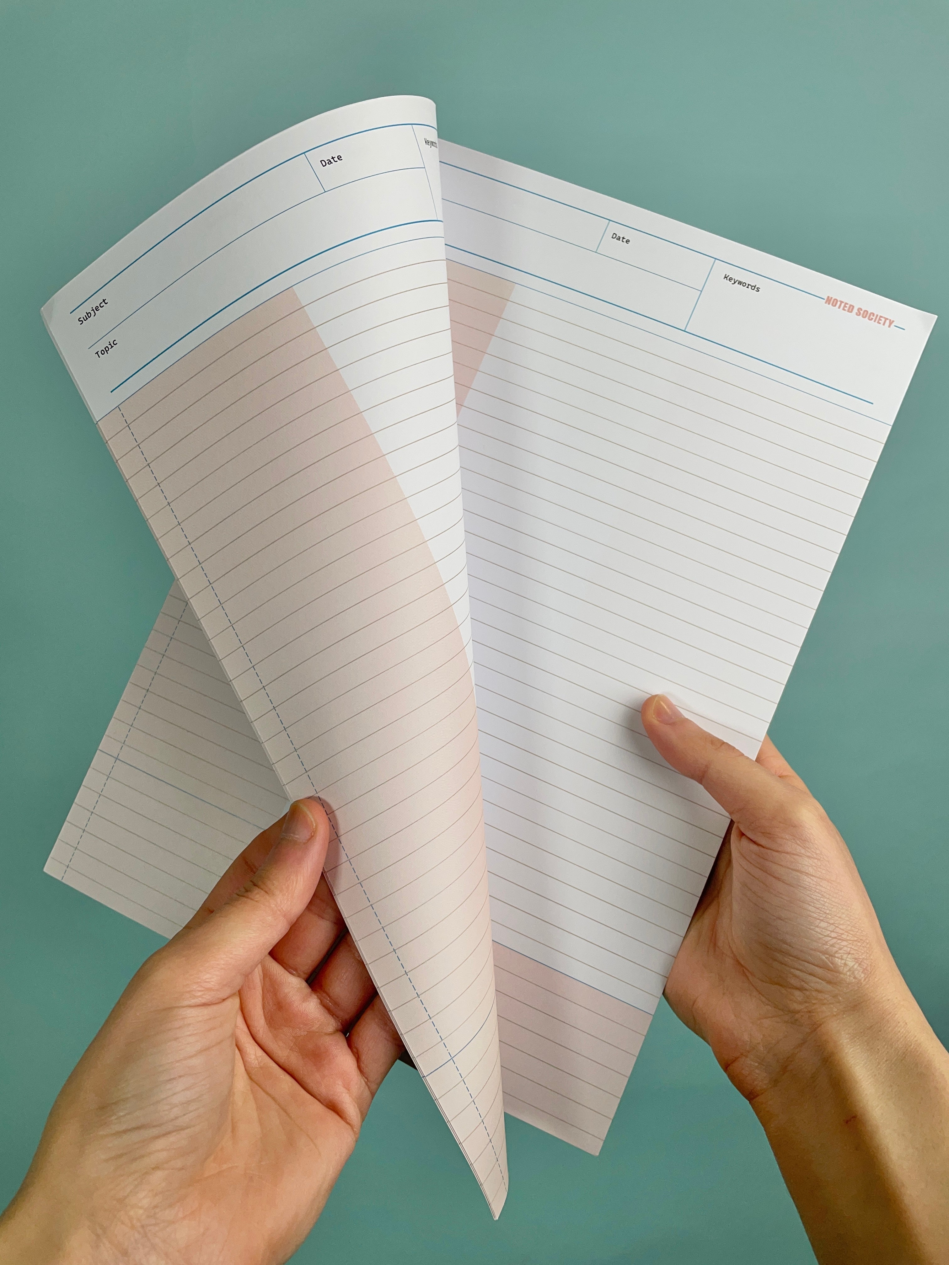 Cornell Notes Notepad