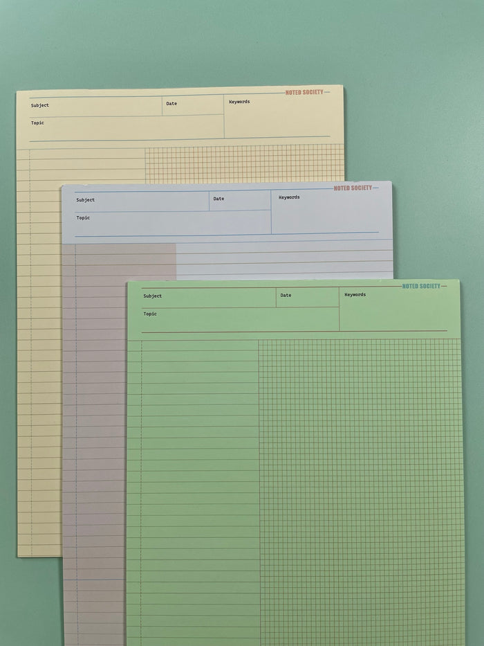 Printable Study Notepad Products