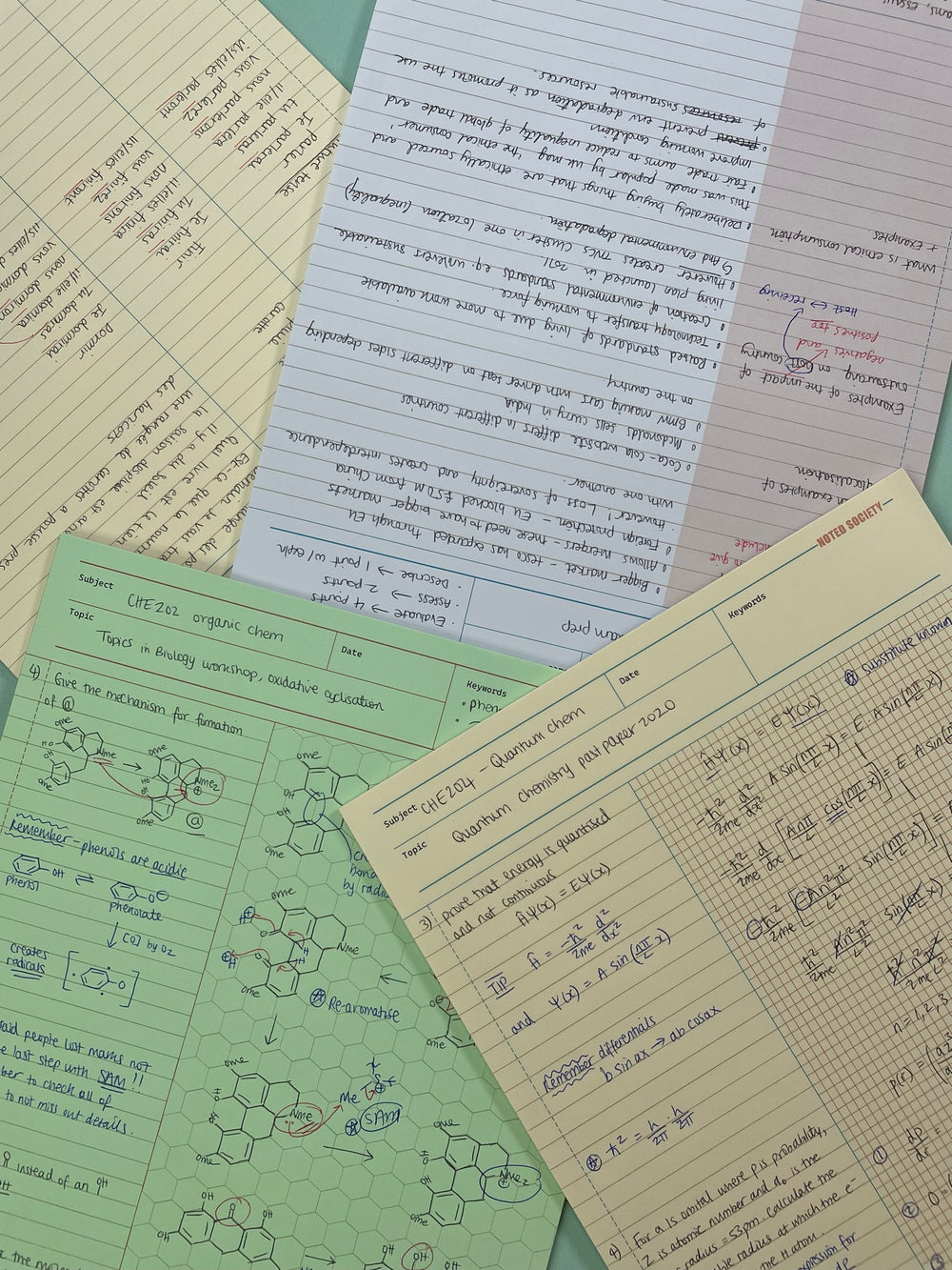 Notepad For Study Products